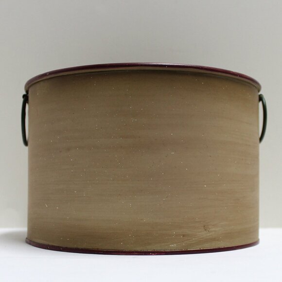 Snow People Families Are Forever . . Love Never Melts Round Tin + Circle Handles - Picture 4 of 12